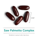 Cápsulas blandas de Nutricology Saw Palmetto Complex, consumo nocturno cómodo