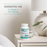 Dosis nocturna sugerida de Nutricology Saw Palmetto Complex, formato sencillo