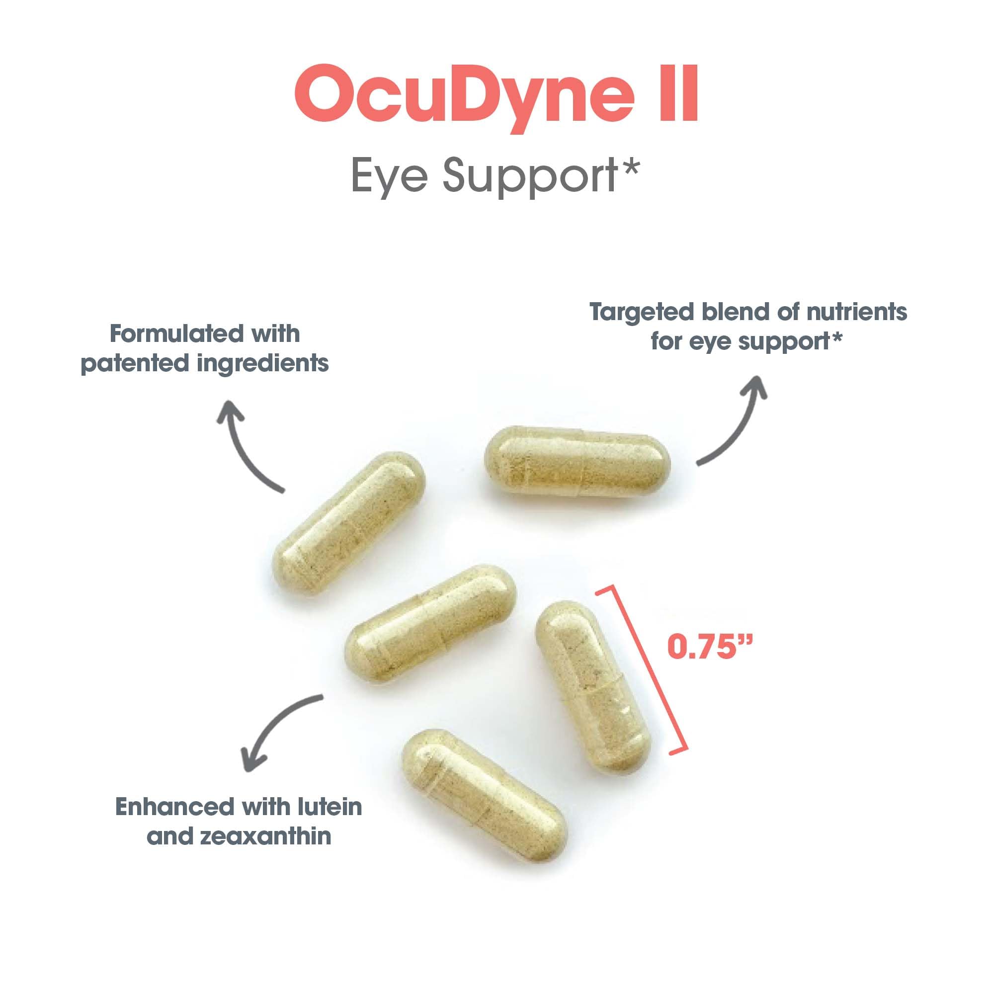 Allergy Research Group OcuDyne II: suplemento hipoalergénico para adultos