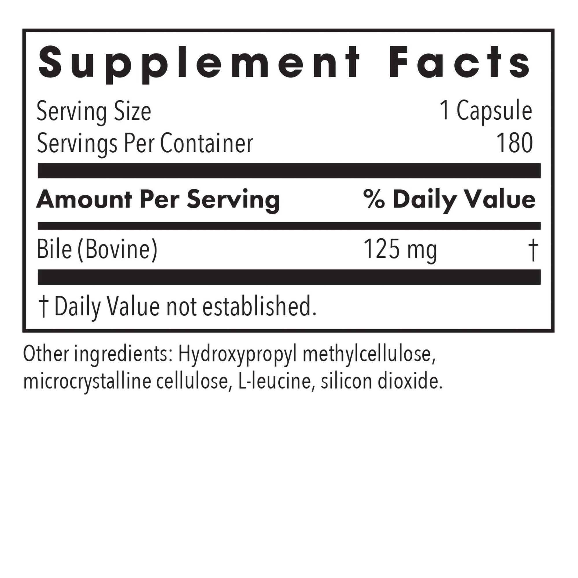 Capsulas vegicaps de OxBile listas para consumo diario.