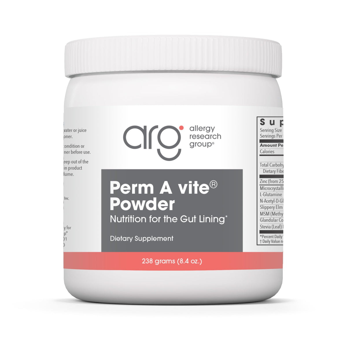 Allergy Research Group Perm A Vite, frasco con polvo, apoyo a la salud intestinal