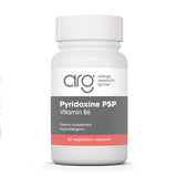 Allergy Research Group Pyridoxina P5P, botella, reforzando el soporte metabólico diario.