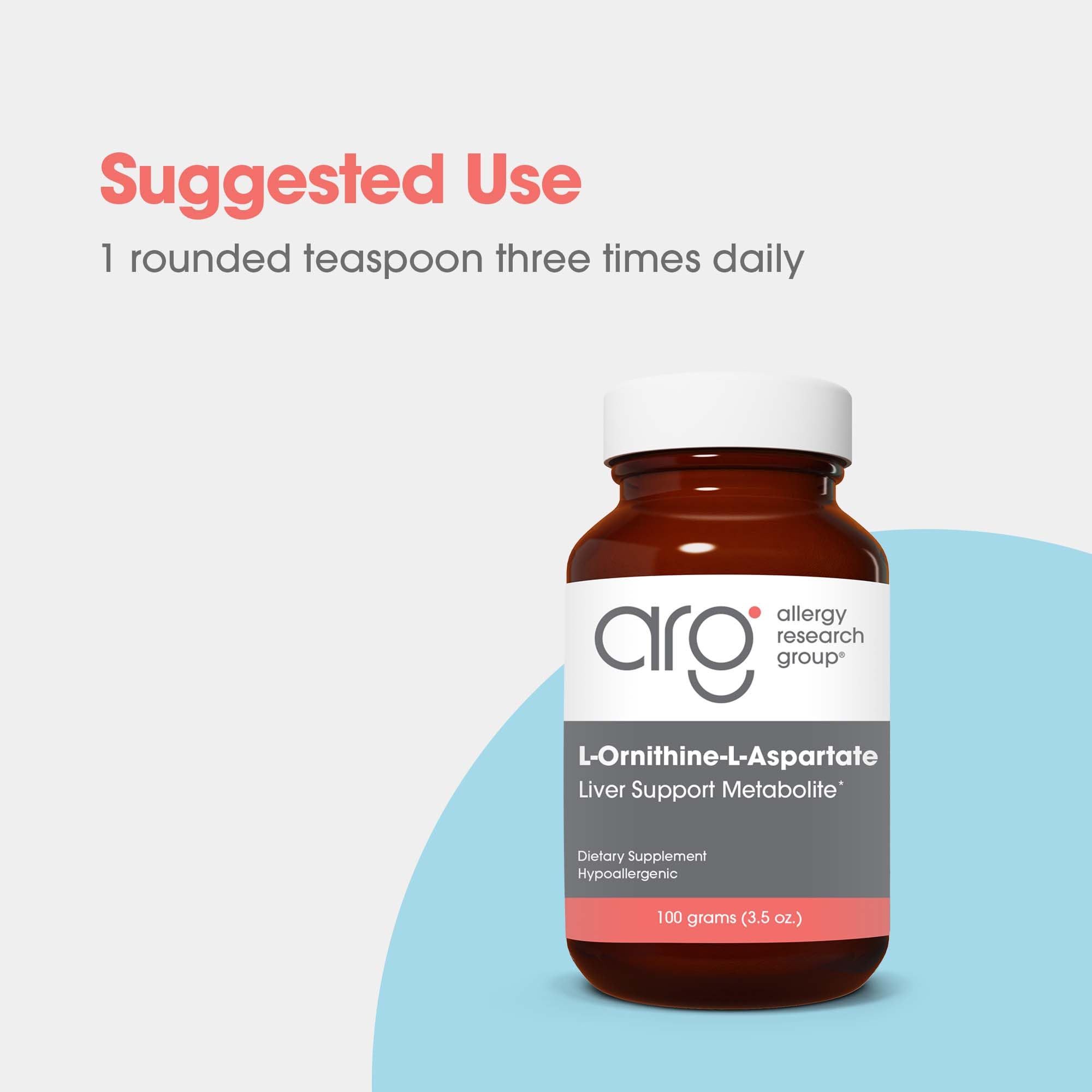 Allergy Research Group polvo se disuelve fácilmente en agua para consumo.