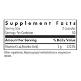 Allergy Research Group vitamina C sin buffer para tolerancia al uso diario.