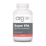 Allergy Research Group Super EPA: botella de aceite omega-3 para consumo diario.
