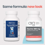 Taurina en forma libre de Allergy Research Group, cápsulas para mayor biodisponibilidad.