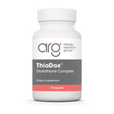 Allergy Research Group ThioDox, botella, soporte antioxidante para la detoxificación suave