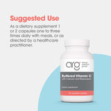 Allergy Research Group Vitamina C Amortiguada, etiqueta frontal con información clara.