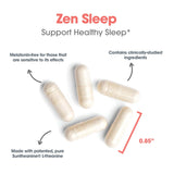 Zen Sleep libre de gluten lacteos soja frutos secos huevo y mariscos