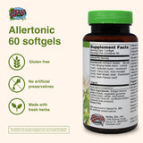 Herbs Etc. Allertonic, ortiga, regaliz y cola de caballo para salud respiratoria