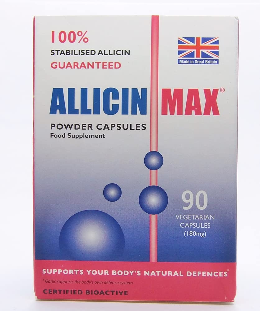 AllicinMax cápsulas de alicina puras para absorción rápida