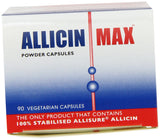ALLICINMAX caja interna, embalaje seguro para cápsulas de 30 unidades.