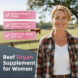 Alliwise 2 Pack - hígado de res en cápsulas para aportar nutrientes.