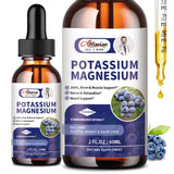 Alliwise gotas de potasio y magnesio, botella, apoyo muscular y bienestar diario