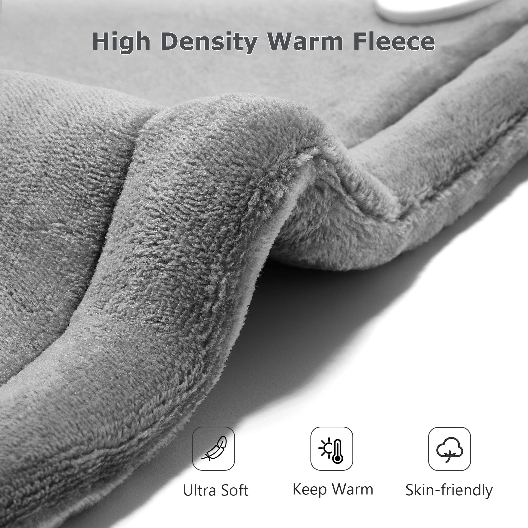 ALLJOY almohadilla calor con correas ergonómicas para fijación segura.