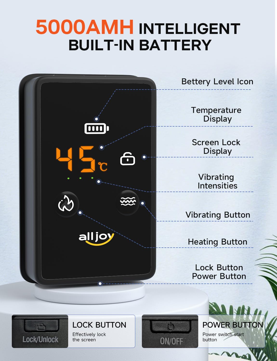 ALLJOY apagado automático a 30 minutos por seguridad