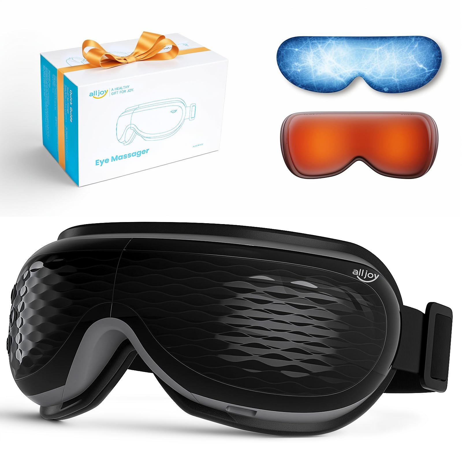 ALLJOY masaje ocular con calor y frío para relajación diaria