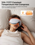 ALLJOY Masajeador ocular diseño plegable y compacto para viajar.