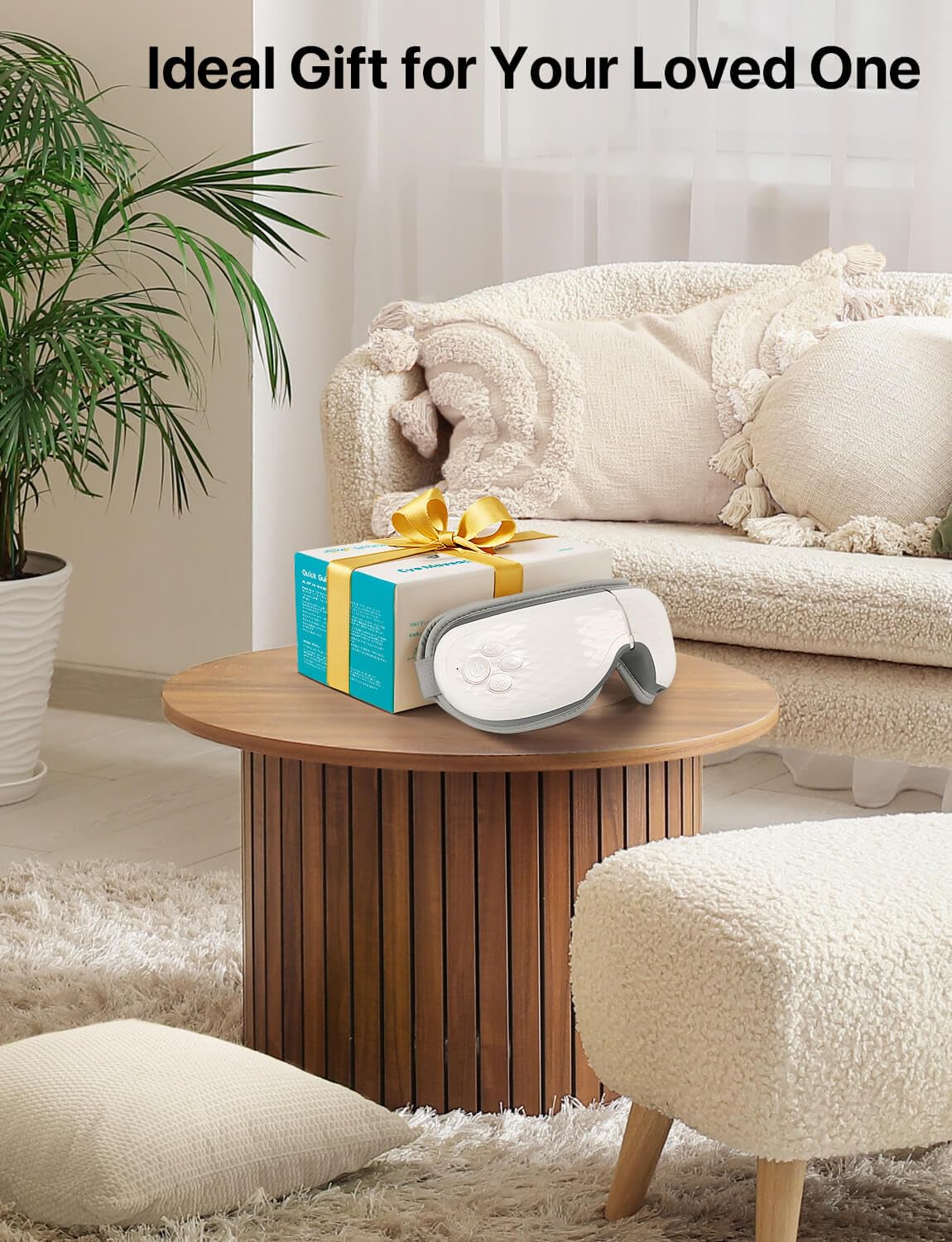 ALLJOY Masajeador ocular regalo práctico para viajeros.