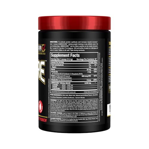 ALLMAX AMINOCORE BCAA frasco Fruta Punch listo para consumir
