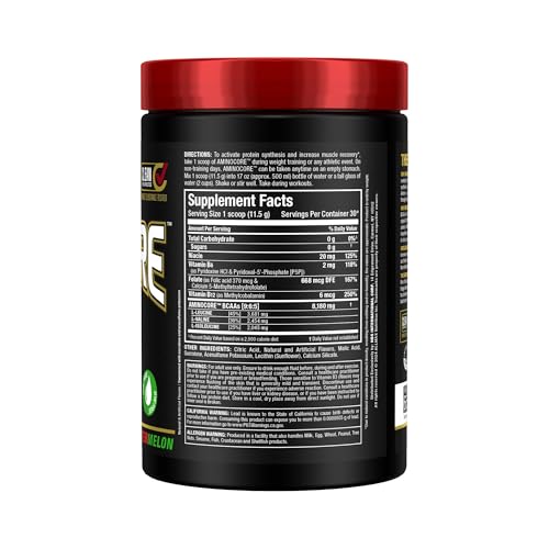 ALLMAX AMINOCORE frasco 345 g listo para entrenamientos diarios