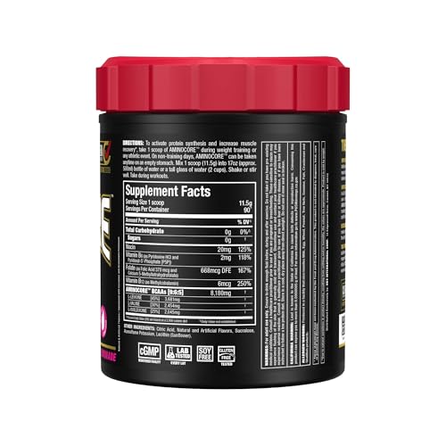 Mezcla de AminoCORE en vaso, bebida clara y suave