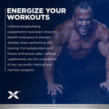 ALLMAX Caffeine: quema de grasa termogenico durante la sesion de cardio