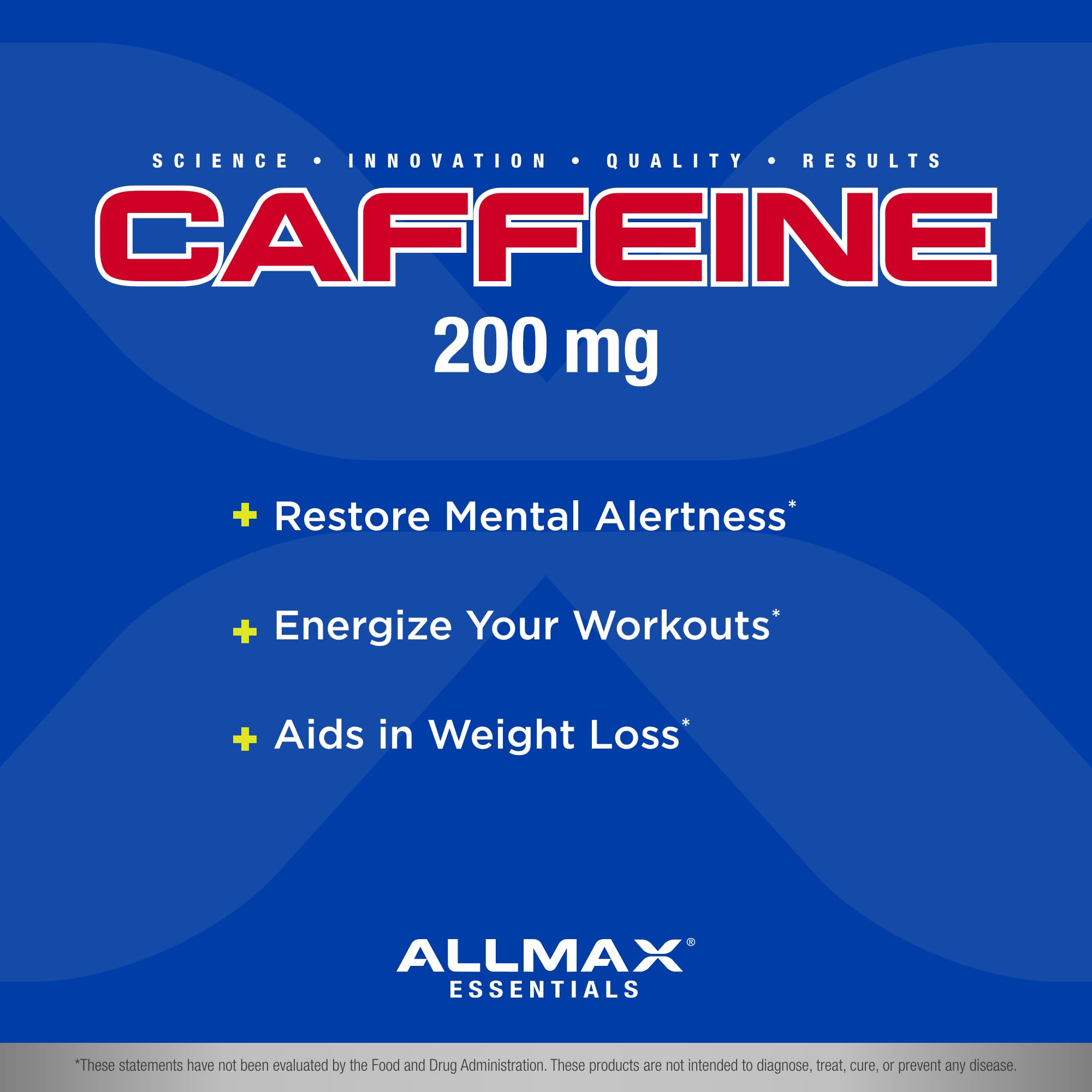 ALLMAX Caffeine: soporte de rendimiento para deportes y entrenamientos