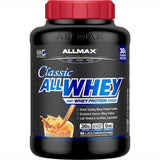 ALLMAX AllWhey en envase de 5 lb para soporte diario de proteína.