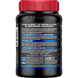 Bote ALLMAX Classic AllWhey chocolate dos libras para consumo diario