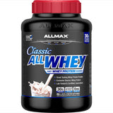 ALLMAX Classic AllWhey, bote de 5 libras, sabor Cookies & Cream, ideal para tu aporte proteico diario