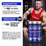 Opción vegana y sin gluten de ALLMAX Arginine HCL.
