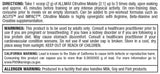 ALLMAX Essentials Citrulline Malate 2:1, sin azúcar y gluten para estilos de vida activos.