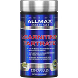 ALLMAX Essentials L-CARNITINE Tartrato en botella de 120 cápsulas para energía sostenida