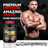 Allmax Gold ALLWHEY cuchara de 24 g, proteína para entrenos y recuperación.