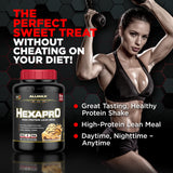 ALLMAX HEXAPRO 25 g de proteína por porción para recuperación y saciedad