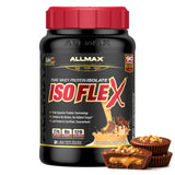 ALLMAX ISOFLEX, botella de proteína aislada lista para entrenar.