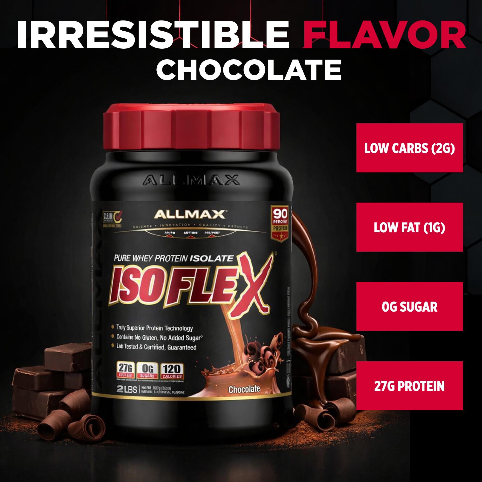 ALLMAX ISOFLEX cucharilla medidora para proteína aislada