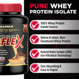 Medida de dosificación ALLMAX ISOFLEX para control de proteína por porción.