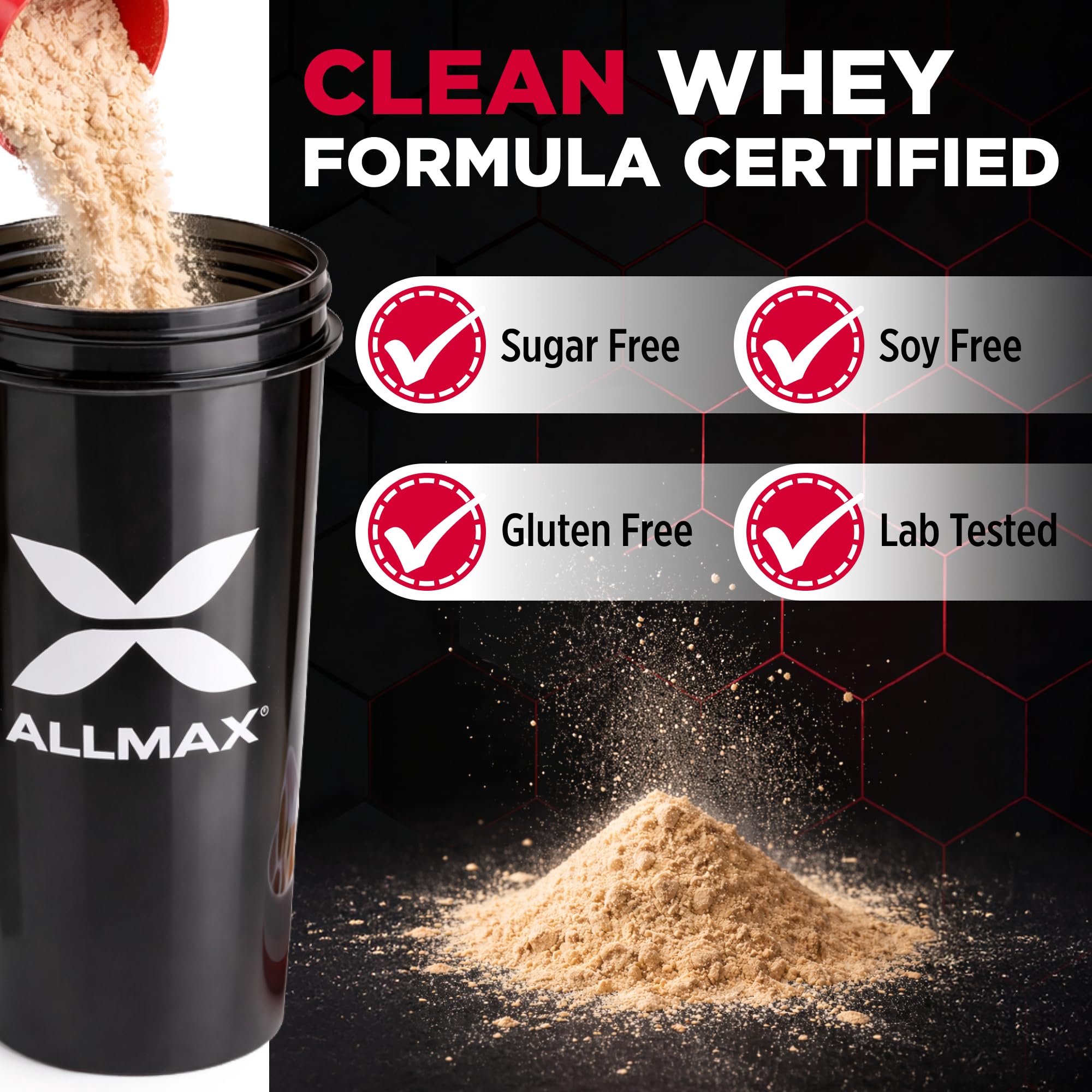 ALLMAX ISOFLEX sabor galletas con crema para una experiencia cremosa sin azúcar