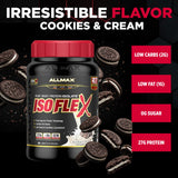 ALLMAX Isoflex textura cremosa facilita mezclar batidos tras entrenamiento
