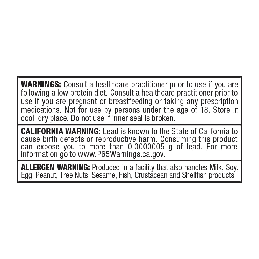 ALLMAX L-Glutamina vegano sin gluten, complemento limpio