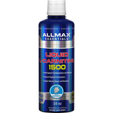 ALLMAX L-Carnitina líquida en botella, sabor arándano azul, energía sin estimulantes.