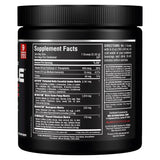 ALLMAX MusclePrime, etiqueta frambuesa, aroma suave y sabor estable tras la preparación.