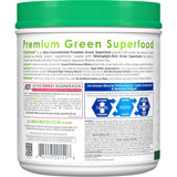 ALLMAX Naturals CytoGreens: etiqueta detallada con ingredientes premium.