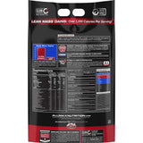 ALLMAX QuickMass bote chocolate derramando para batido rápido