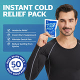 AllSett Health bolsas frías descartables para alivio rápido en emergencias deportivas