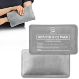 AllSett Health bolsas hielo 10x6 medidas: alivio localizado y uso reutilizable.