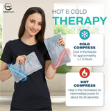 AllSett Health bolsas hielo duraderas y reutilizables para uso repetido.