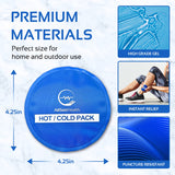 AllSett Health compresas de gel redondas para calor rápido en casa